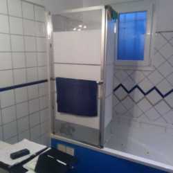Passage d'une baignoire en douche Avant