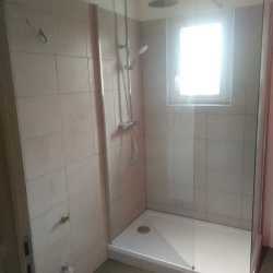Passage d'une baignoire en douche Apr�s