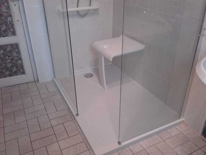 R�alisation d'une douche pour PMR